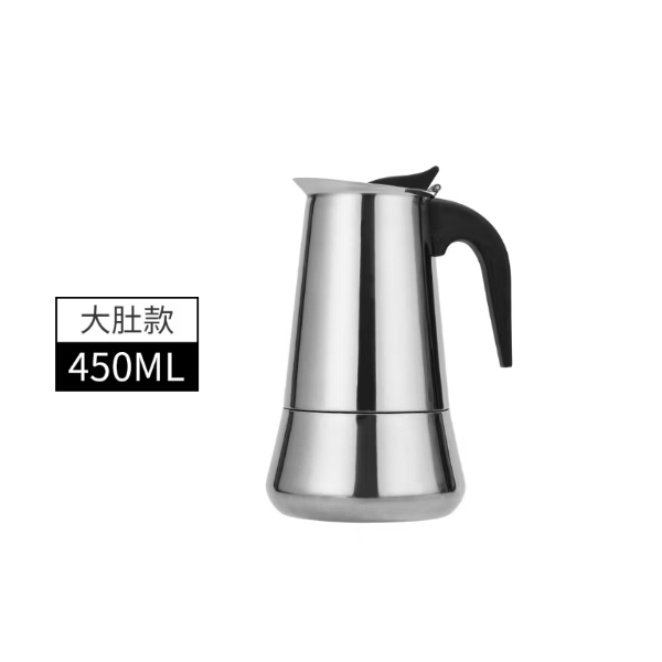 MOKAページ 4 Fincanlık Espresso Maker (Moka Pot) | Paslanmaz Çelik Kahve Makinesi